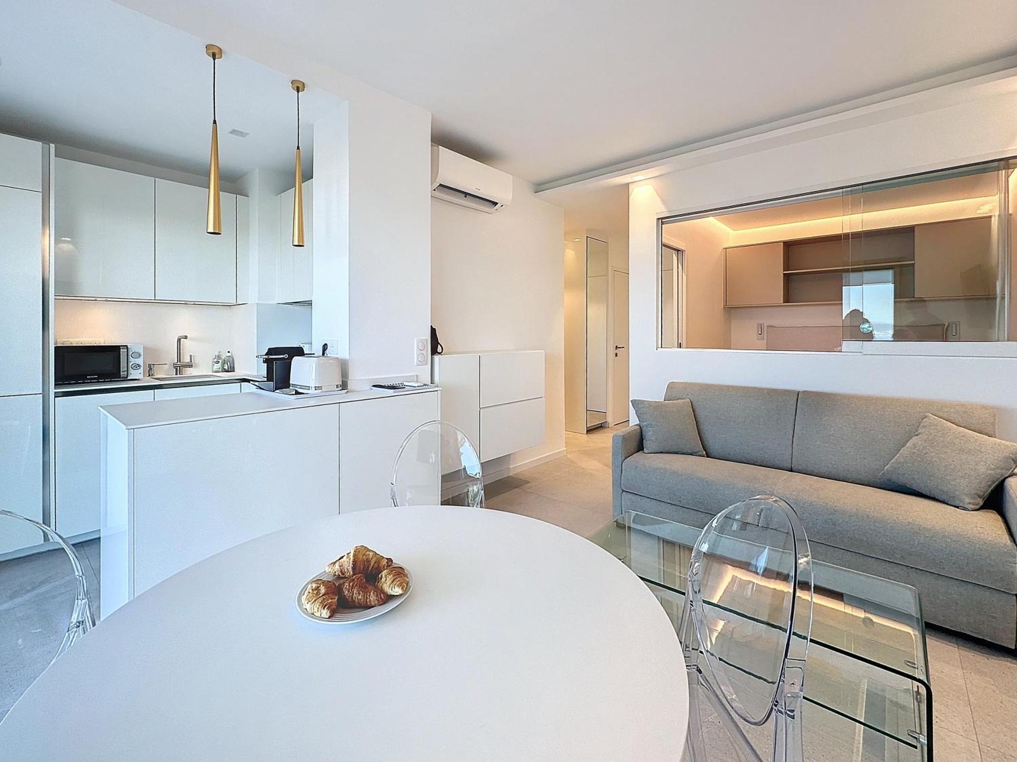 39m2 Croisette, Terrasse, Vue Mer, Garage